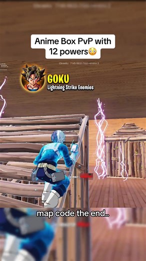 Exciting Anime Box Fight Map for Fortnite Creative
