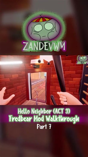 ACT 3 // Fredbear Mod Walkthrough // Hello Neighbor // Short #7