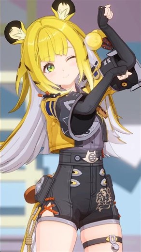 Ju Fufu Montagem Miau【Zenless Zone Zero MMD】 #jufufu