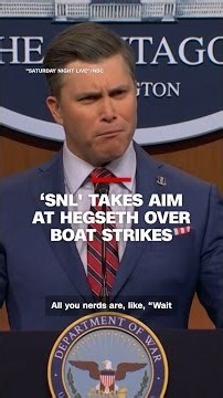 ‘SNL' takes aim at Hegseth over boat strikes