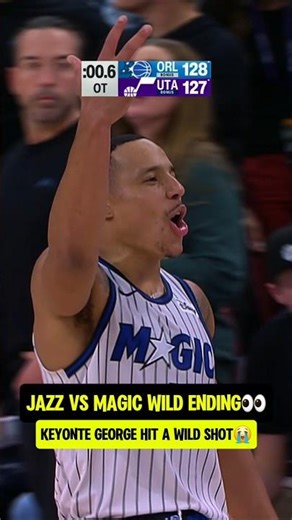 Wild Jazz vs Magic OVERTIME ENDING🍿