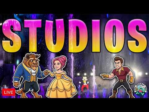 🔴 Disney World Live Stream: The Magic of Disney Animation + Double Fantasmic! | Hollywood Studios