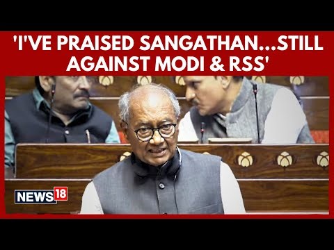 Digvijaya Singh Clarifies Remarks on RSS and Modi | Praises LK Advani & BJP Organization