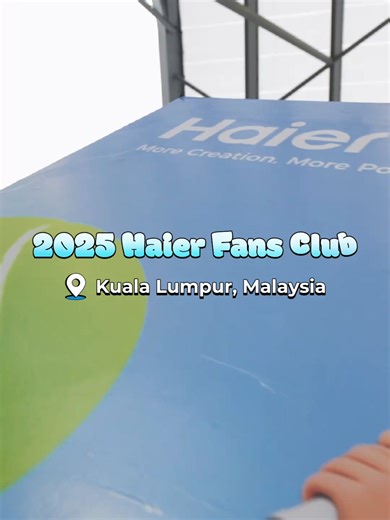 Champion spirit: ON. 🏆✨ The energy at #HaierGlobalFansFestival Malaysia is unmatched! 🔥 We’re bringing fans together to #ChampionYourHaierLife through the sports we love. ⚽🏸 Haier celebrated the champion in you — and this is just the beginning. Let’s keep the passion alive and imagine even more possibilities in Haier life! 💪⚡️ #Haier#HaierFansClub#MoreCreationMorePossibilities
