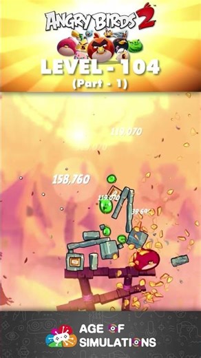 Angry Birds 2 - Levels 104 - (Part-1) (iOS, Android)