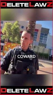 COP TRIES TO TRESPASS ME FOR FILMING A BUILDING!