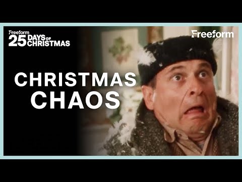 Top Chaotic Christmas Movie Moments | 25 Days of Christmas | Freeform