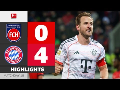 Bayern Ends Year On A High! | HEIDENHEIM - FC BAYERN | Highlights | Matchday 15 – Bundesliga 2025/26