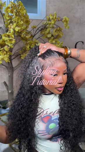 Burmese Curly 13x6 HD Wig 30 inch install start to finish