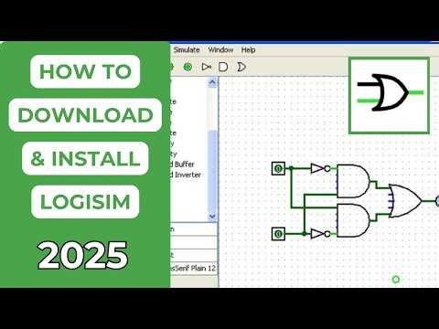 How to Download and Install Logisim Software 2025 | Schematic World