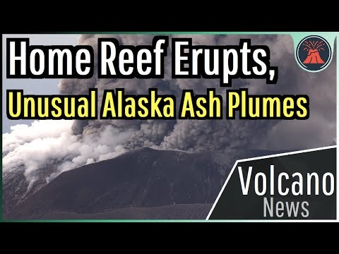 This Week in Volcano News; New Volcanic Island Erupts, Alaska Ash Plumes