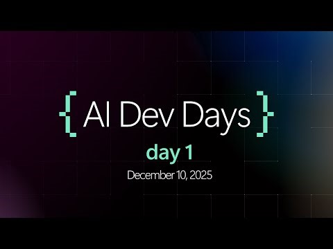AI Dev Days: Building AI Applications