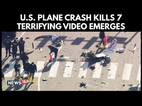 North Carolina Crash Tragedy: 7 Killed as Terrifying Footage Emerges | U.S. Plane Crash News- N18G