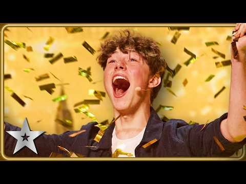 Rafferty Coope wins KSI's GOLDEN BUZZER for MAGICAL act! | Auditions | BGT 2026