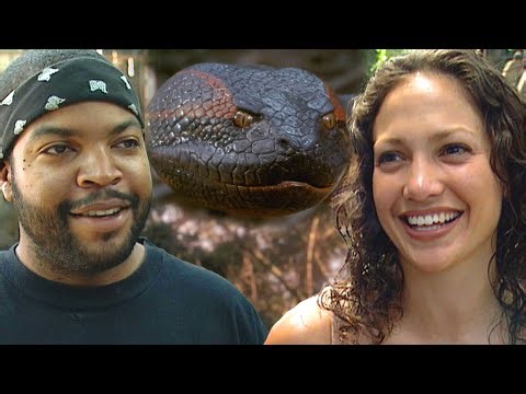 Anaconda: RARE Footage With J.Lo, Ice Cube and an 1,800-Lb. SNAKE | ET Vault Unlocked