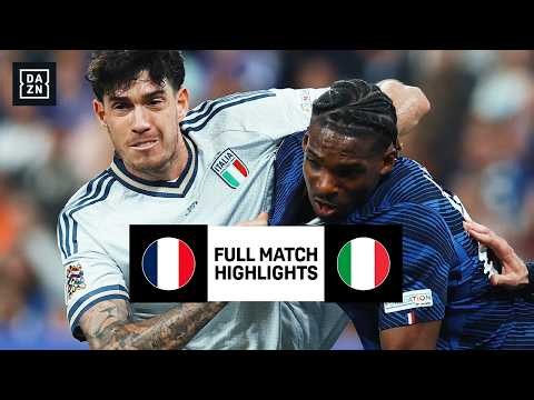 France vs. Italy | UEFA Nations League | Highlights