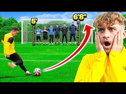 EVERY GOAL YOU SCORE THE KEEPER GETS TALLER! 🤯🎯