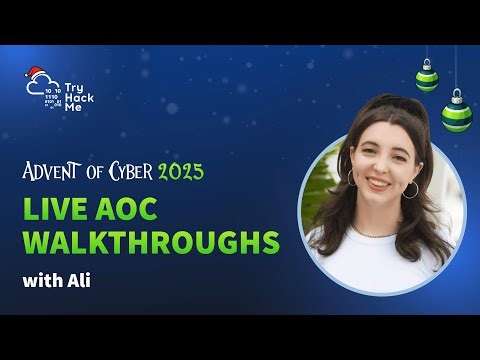 TryHackMe - Advent of Cyber Live Walkthrough with ‪@endingwithali‬ [Day 10]