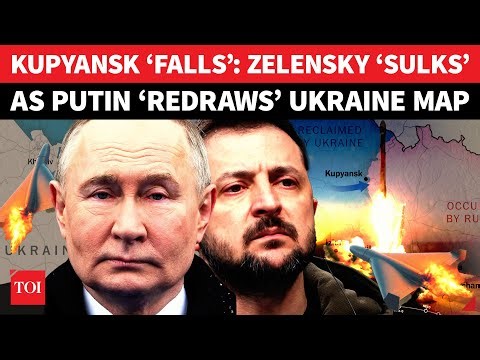 Putin Flaunts New Ukraine Map, Touts Russia’s Kupyansk Victory; Zelensky Challenges Claim