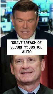 Alito has an opinion on who leaked Roe-Wade draft decision #shorts #fox #breaking
