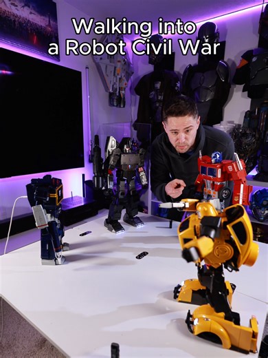 Holiday Transformations Featuring Optimus Prime