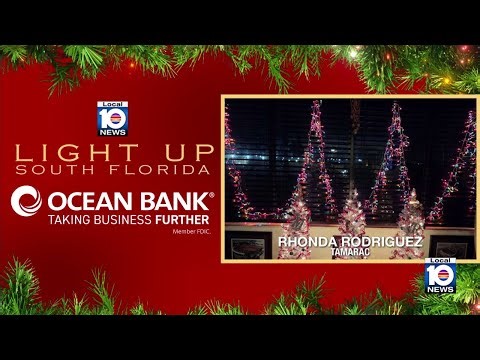 Local 10's Light Up South Florida highlights Rodriguez home in Tamarac