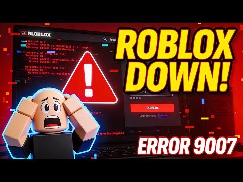 ROBLOX SHUTS DOWN! Error 9007 OUTAGE Leaves MILLIONS LOCKED OUT What’s REALLY Going On #robloxdown