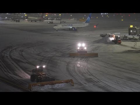 Snow storms cause travel delays and cancellations across the U.S.