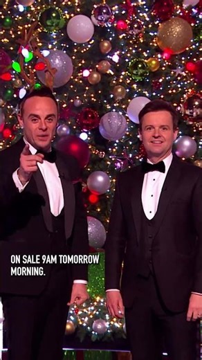 Ant & Dec as Christmas elves just makes sense 😂🎁 #BGT #BritainsGotTalent