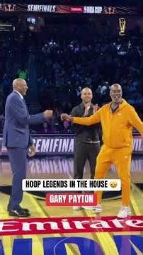 🏆 Honoring hoop legends at the NBA Cup Semifinals 🏆