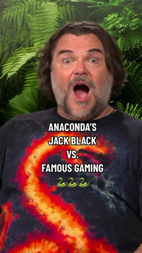 Jack Black Takes on Famous Gaming Snakes