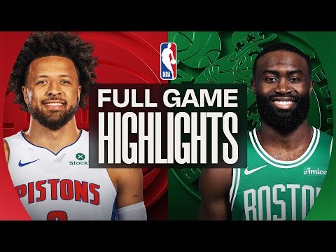 PISTONS at CELTICS | FULL GAME HIGHLIGHTS | December 15, 2025