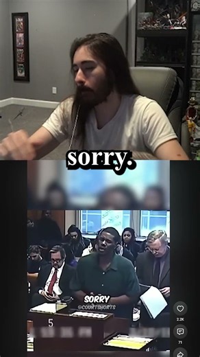Best Court Moment Ever #moistcritikal #penguinz0 #shorts #court