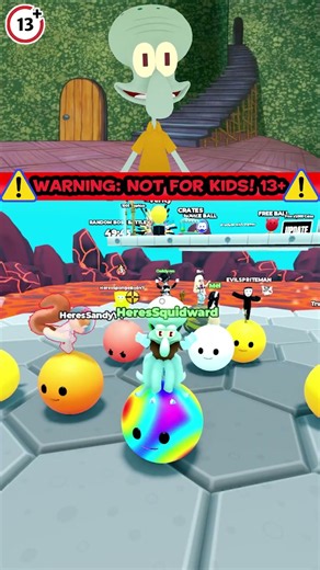 SpongeBob's Friends Go WILD on Bumper Balls!