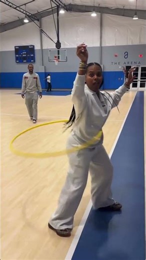 How I act when he watching me hula hoop 😂😂😂