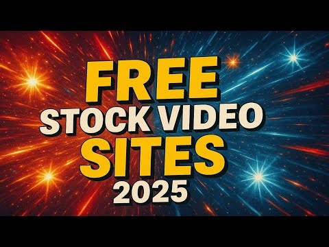 Top 5 Best FREE STOCK VIDEO Footage Websites (2025)