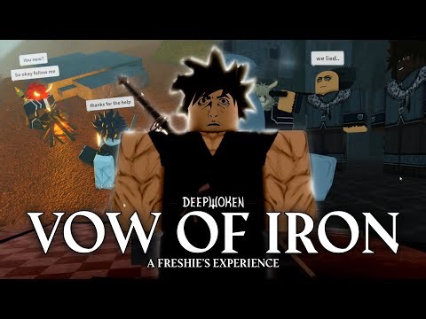 Deepwoken Noob Plays "Vow of Iron" For The First Time...