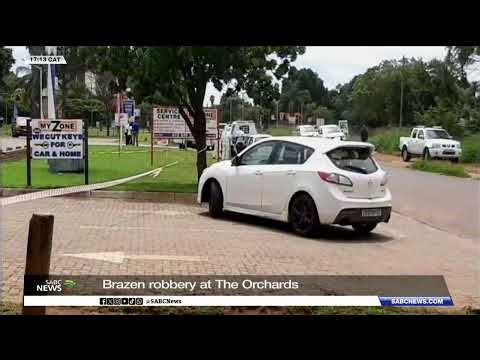 Police search for suspects following brazen robbery at Orchards filling station