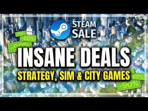 The Steam Winter Sale is INSANE! - City Building & Simulation Game DEALS!