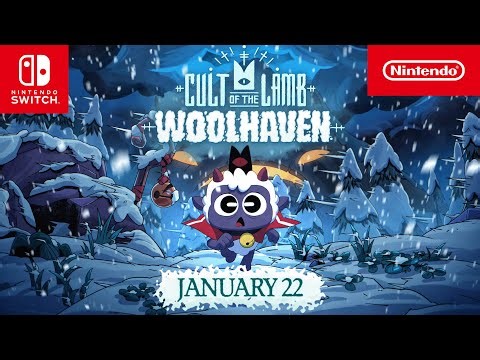 Cult of the Lamb: Woolhaven – Release Date Trailer – Nintendo Switch
