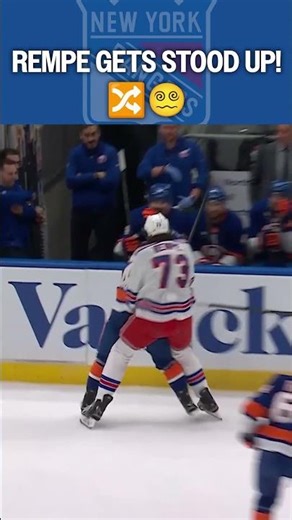 REMPE just BOUNCED off of him! 😳