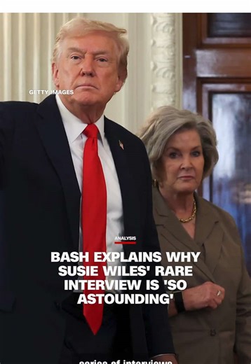 CNN's Dana Bash explains why chief of staff Susie Wiles' on-the-record account in Vanity Fair of President Trump and his closest allies across eleven interviews is so rare.