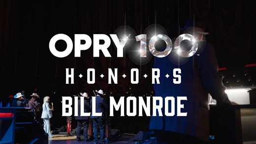 A true pioneer, Bill Monroe, is widely regarded the father of bluegrass, and by way of various musical influences - Bluegrass was born right on our stage. Take a lookback at the historic evening of honoring the man himself with stories from Ricky Skaggs, Carly Pearce, Rhonda Vincent, and The Del McCoury Band and more! | Grand Ole Opry