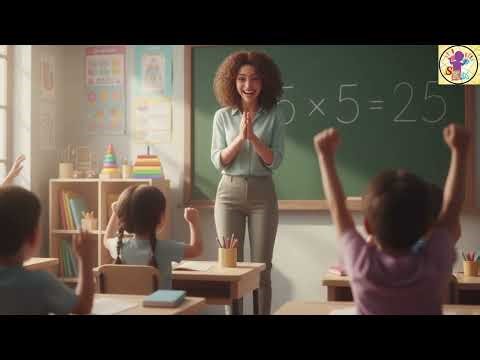 Table of 5 for Kids | Learn 5 Times Table Easy & Fun