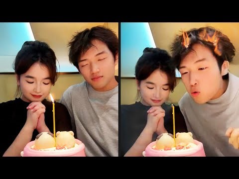 Birthday Boy Catches on Fire