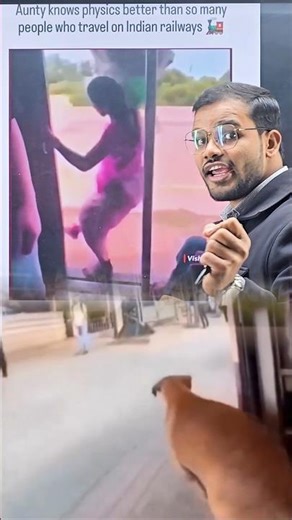 Physics wali Aunty |Real example of inertia | #science #education #physics #learning #experiment