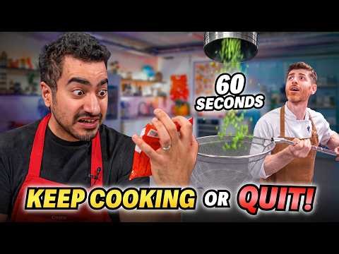 2 Chefs Get New Ingredients EVERY 60 SECONDS… Until They Quit
