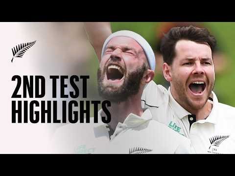 Duffy And Rae Shine In 3️⃣ Day Win | 2nd Test Full Highlights | New Zealand v West Indies