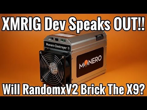 BITMAIN Antminer X9 Will Take Over MONERO!! DEV Speaks OUT!!!