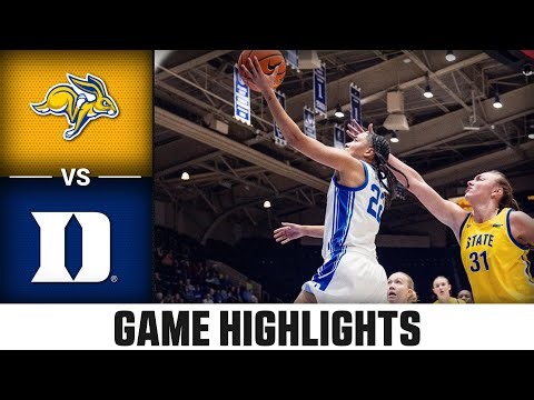 South Dakota State vs. Duke Game Highlights | 2025-26 ACC Women's Basketball